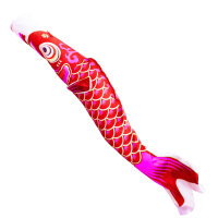Wind Koi Rot 100 cm