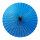 Sonnenschirm Papier / Bambus Kirschbl&uuml;te 42 x 80 cm, Farbe Blau