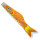 Wind Koi Orange 200 cm