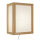 Wandlampe Shizuka 14 x 20 x 27 cm, Farbe Natur